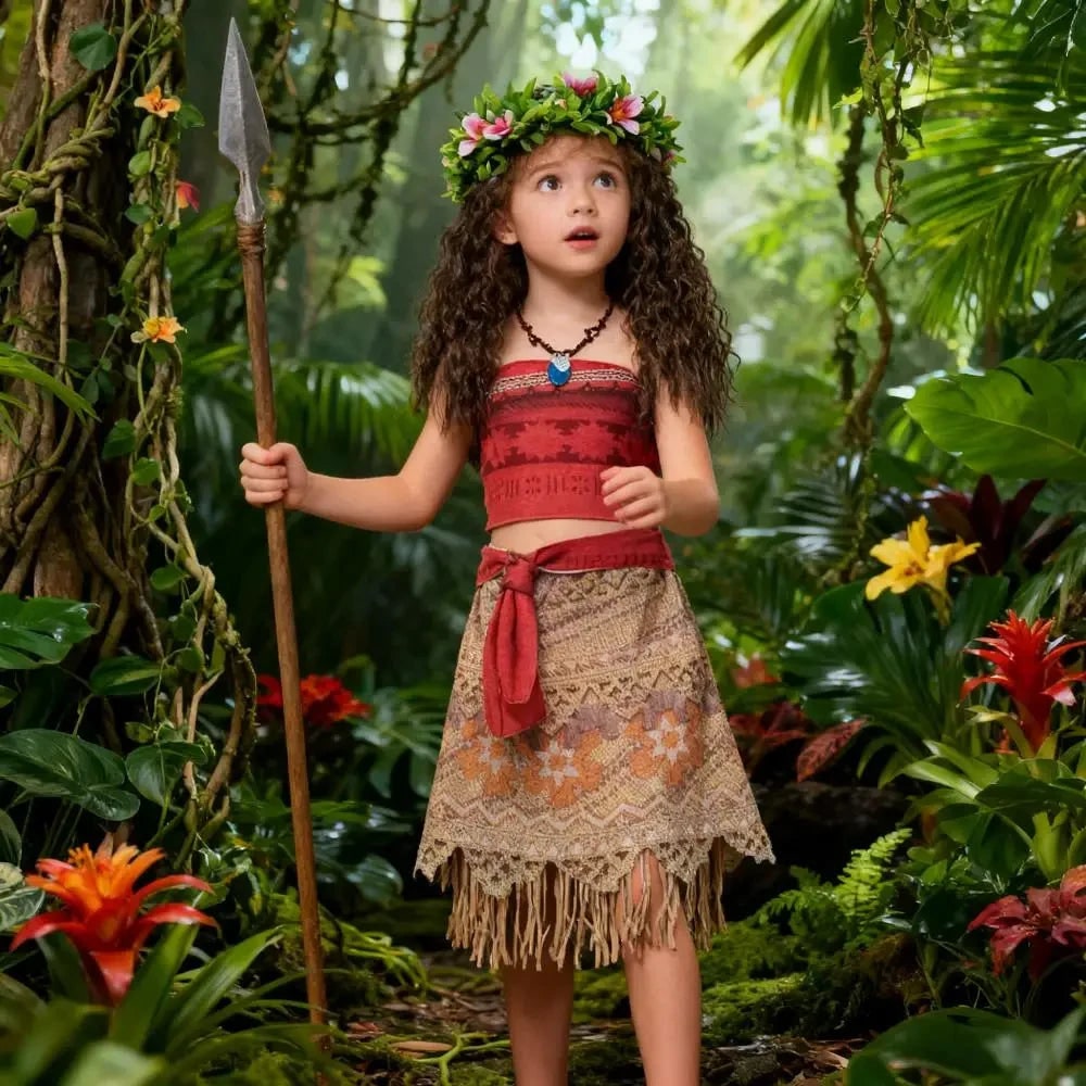 Halloween Costumes Girls Adventure Dress Set - Image 1