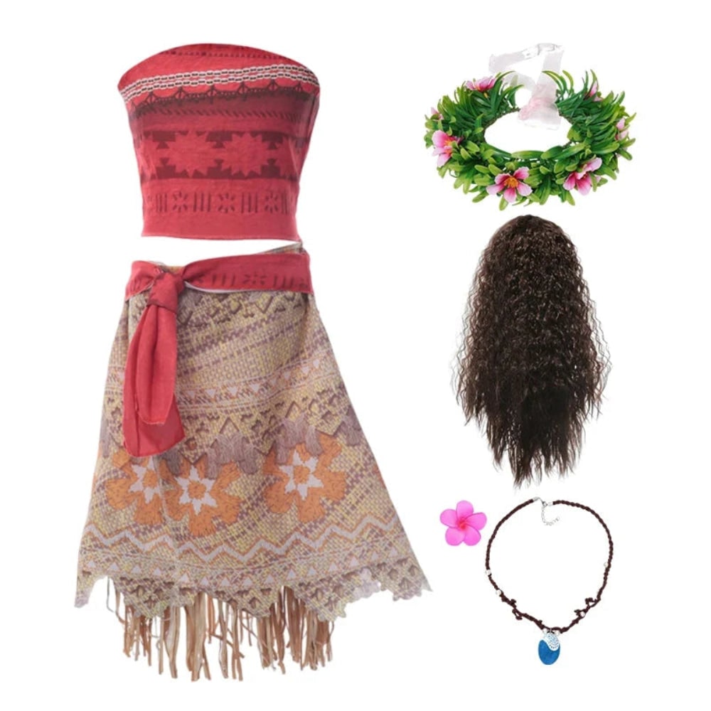 Halloween Costumes Girls Adventure Dress Set - Image 4
