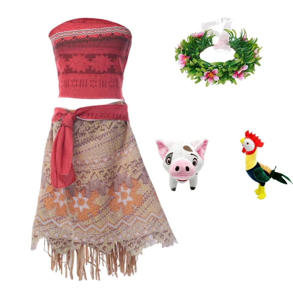 Halloween Costumes Girls Adventure Dress Set - Image 6