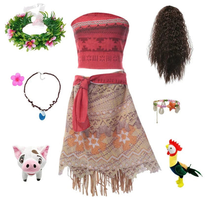 Halloween Costumes Girls Adventure Dress Set - Image 8