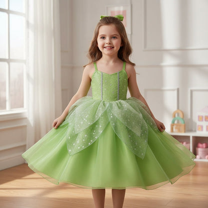 Halloween Costumes Girls Fairy Princess Dress Set - Image 1
