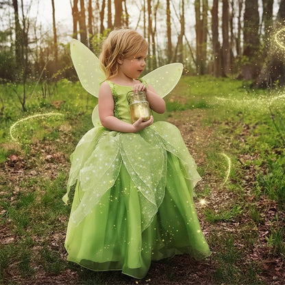 Halloween Costumes Girls Fairy Princess Dress Set - Image 2