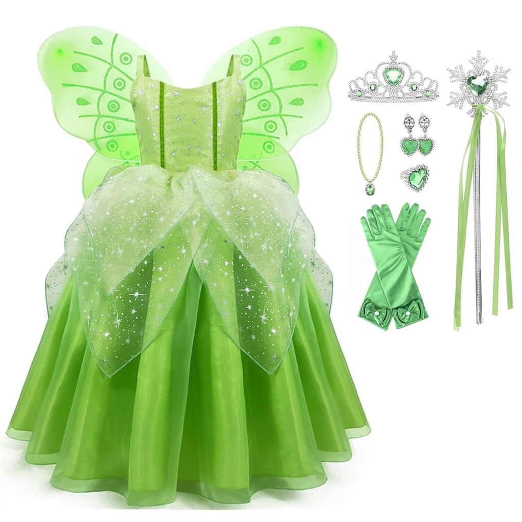 Halloween Costumes Girls Fairy Princess Dress Set - Image 3