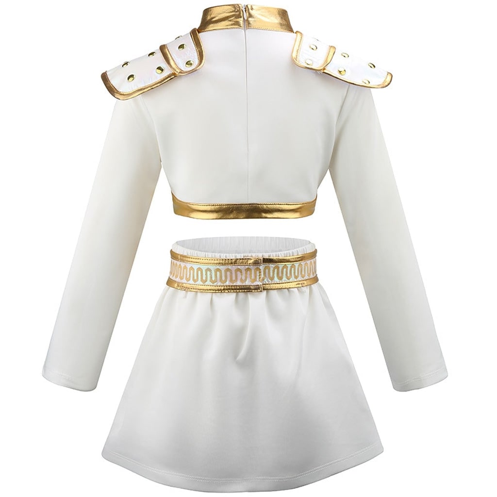 Halloween Costumes Girls Gold Dance Costume Set - Image 2