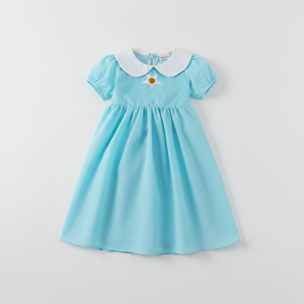 Halloween Costumes Girls Ice Princess Dress Set - Image 2