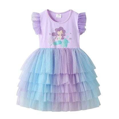 Halloween Costumes Girls Mermaid Tutu Dress - Image 5