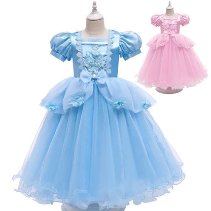 Halloween Costumes Girls Princess Ball Gown Dress - Image 3