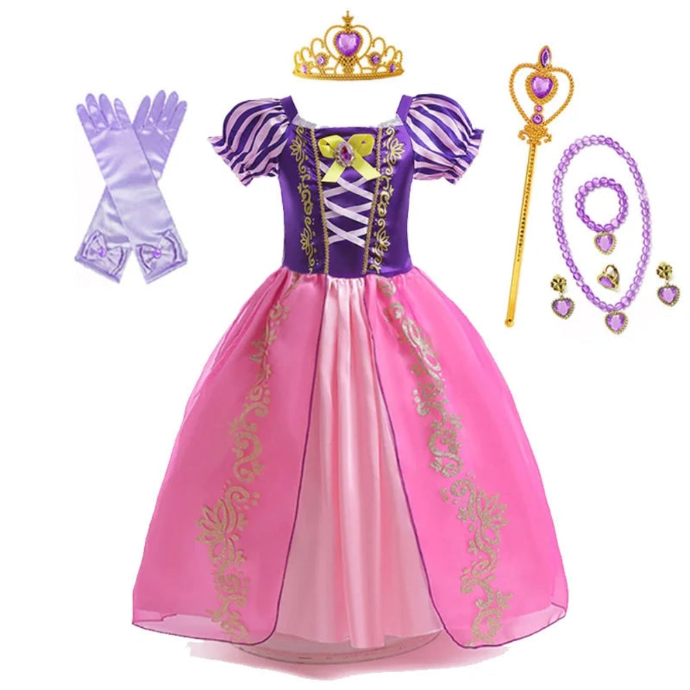 Halloween Costumes Girls Princess Dress Costume - Image 12