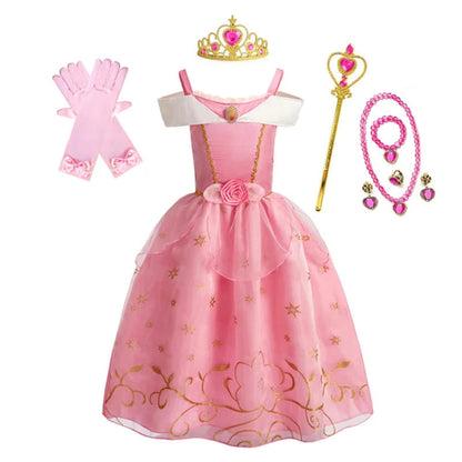 Halloween Costumes Girls Princess Dress Costume - Image 15