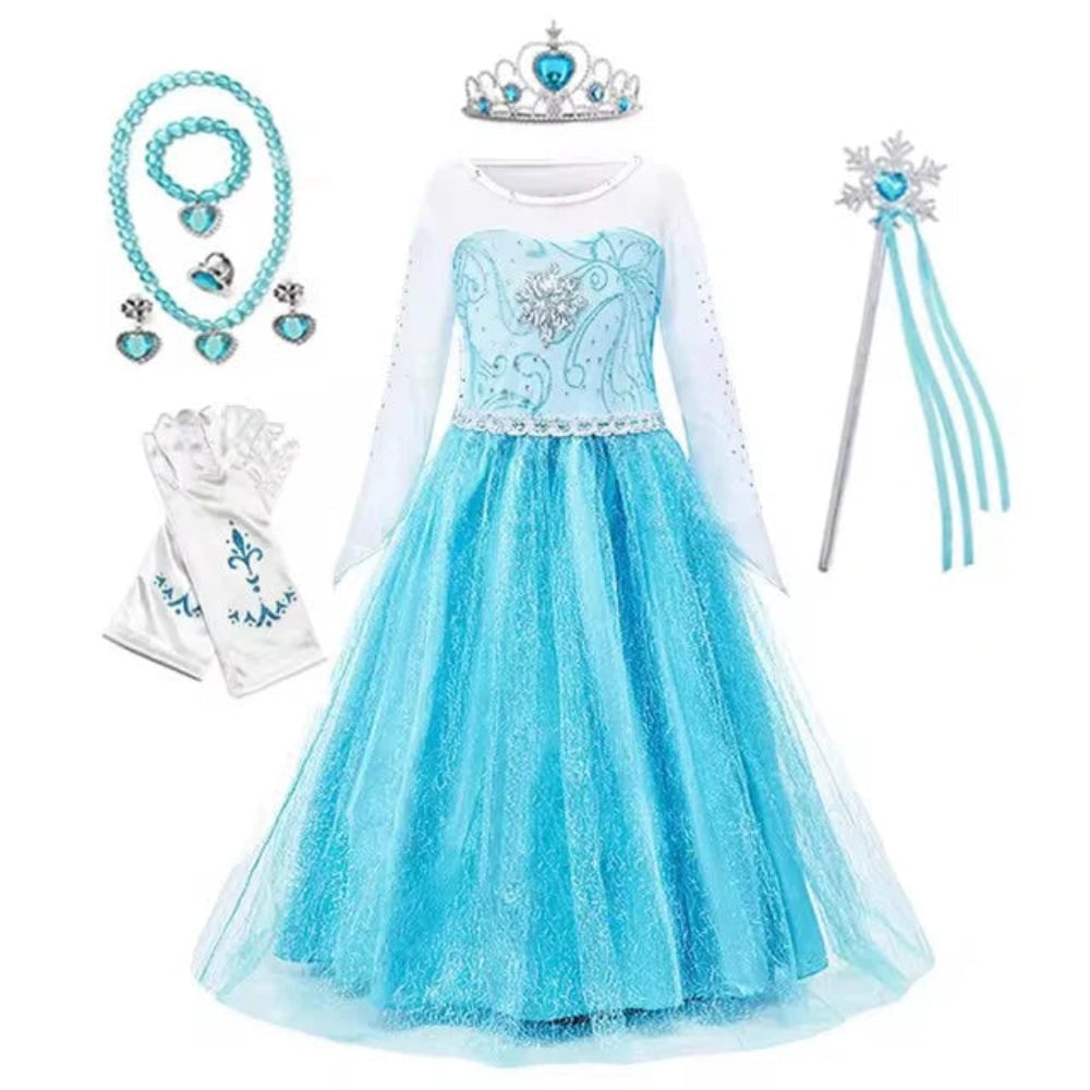 Halloween Costumes Girls Princess Dress Costume - Image 21