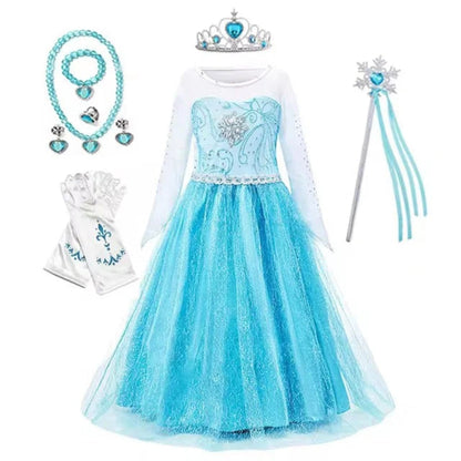 Halloween Costumes Girls Princess Dress Costume - Image 21