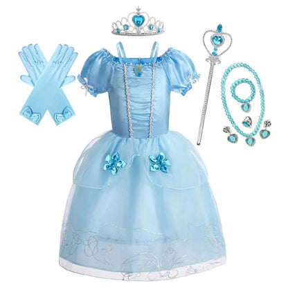 Halloween Costumes Girls Princess Dress Costume - Image 6