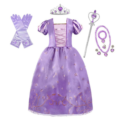 Halloween Costumes Girls Princess Dress Costume - Image 9