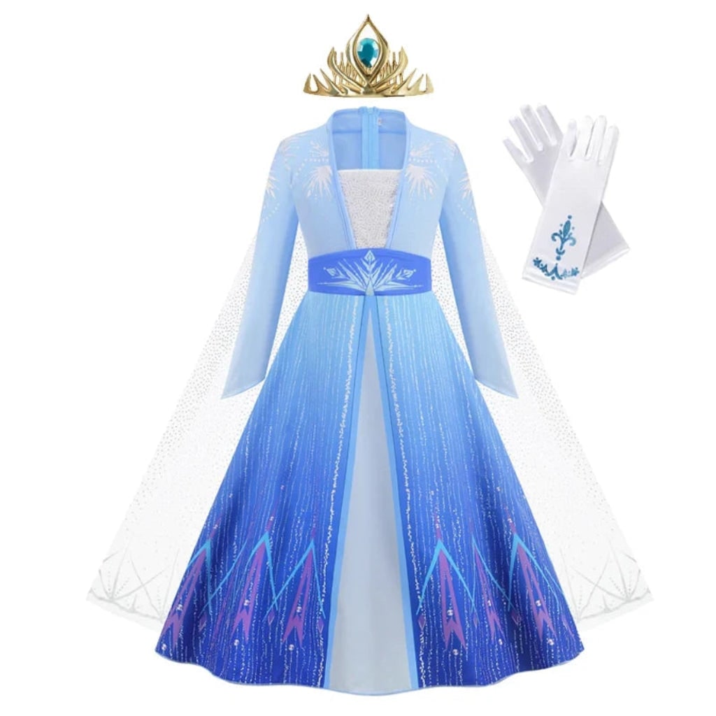 Halloween Costumes Girls Princess Dress Kids Party Gown - Image 2