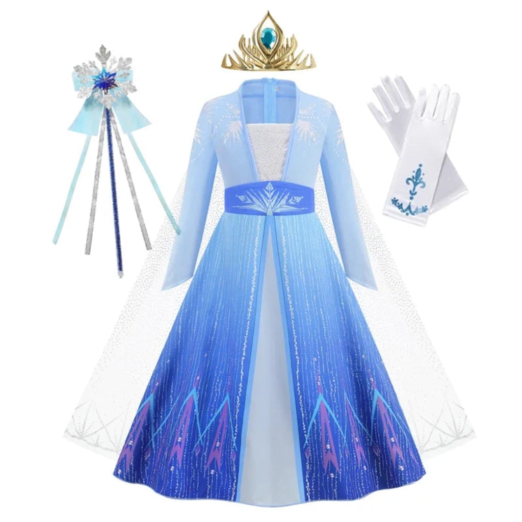 Halloween Costumes Girls Princess Dress Kids Party Gown - Image 3