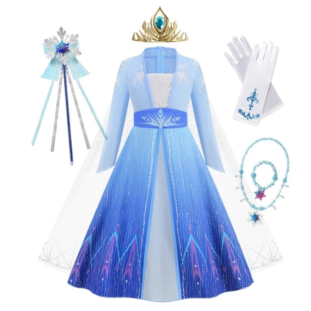 Halloween Costumes Girls Princess Dress Kids Party Gown - Image 4