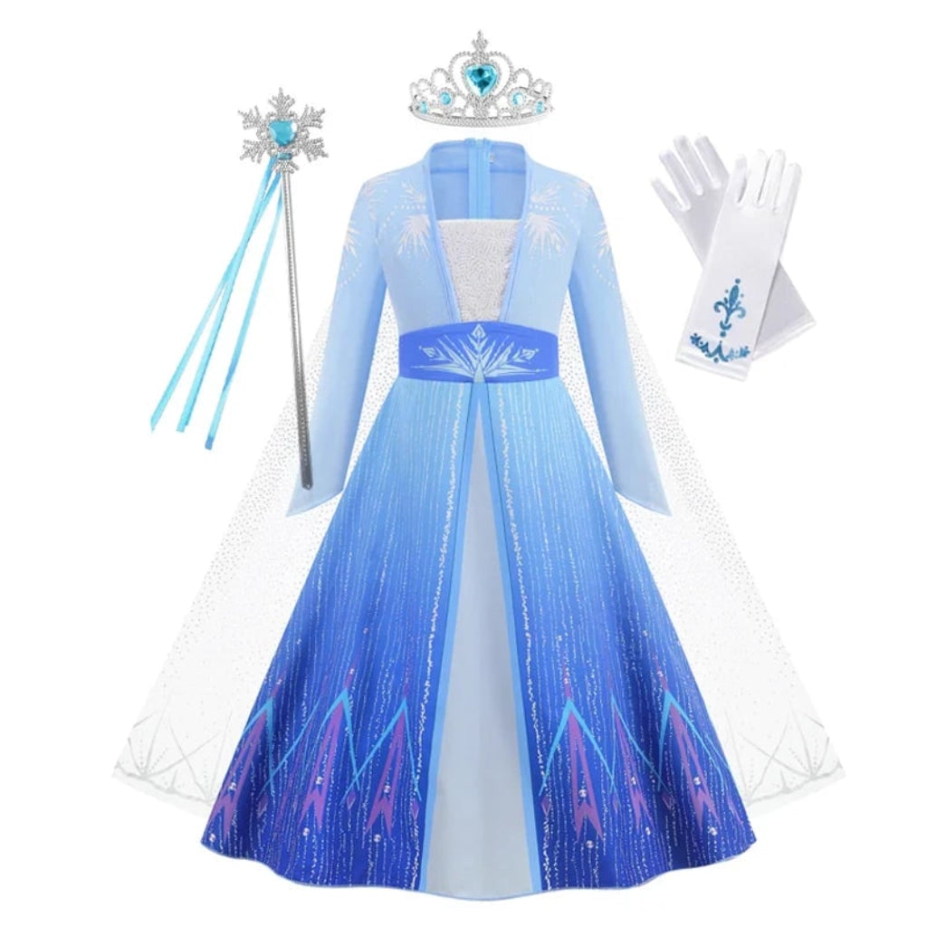 Halloween Costumes Girls Princess Dress Kids Party Gown - Image 5