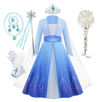 Halloween Costumes Girls Princess Dress Kids Party Gown - Image 8