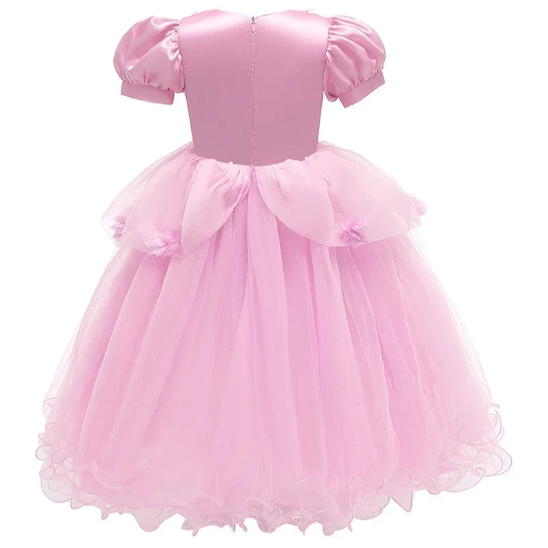 Halloween Costumes Girls Princess Dress Lace Party Gown - Image 4