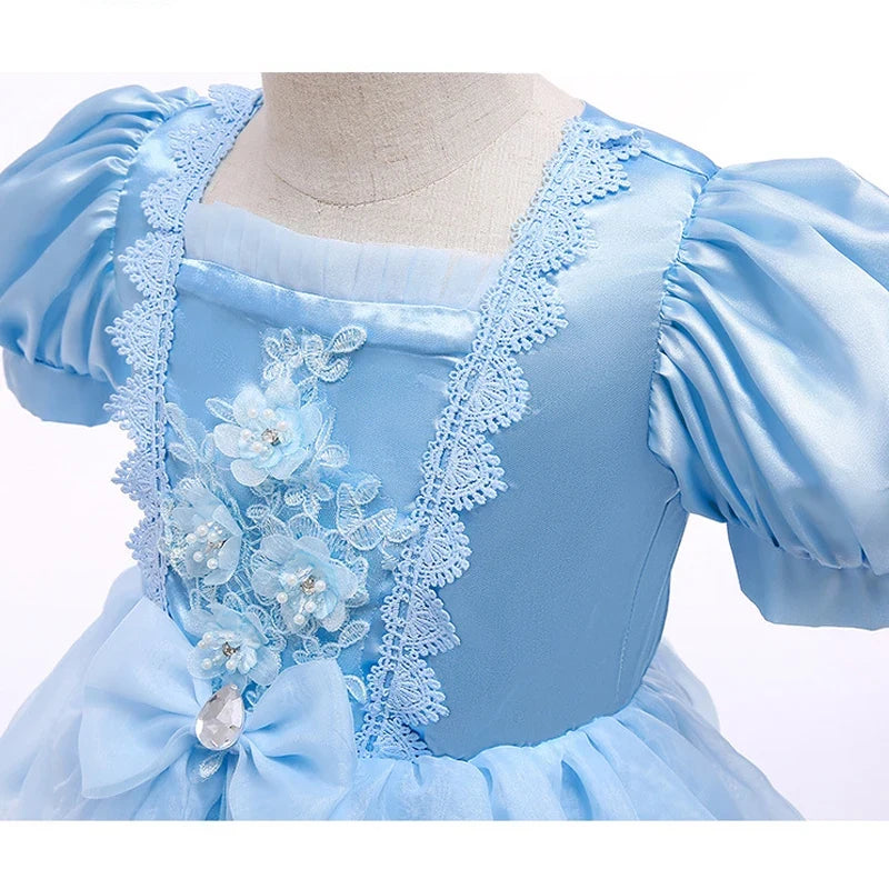 Halloween Costumes Girls Princess Dress Lace Party Gown - Image 5