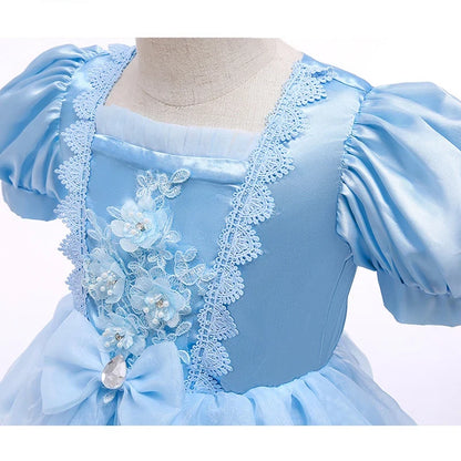 Halloween Costumes Girls Princess Dress Lace Party Gown - Image 5
