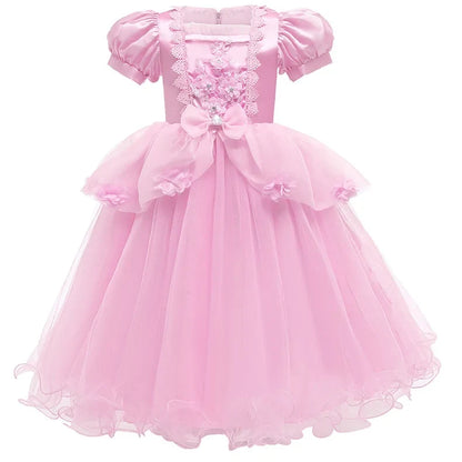 Halloween Costumes Girls Princess Dress Lace Party Gown - Image 7