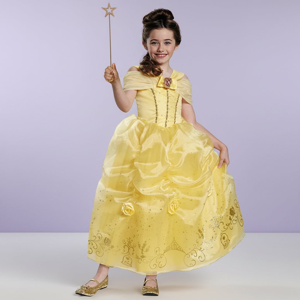 Halloween Costumes Girls Princess Dress Set - Image 3