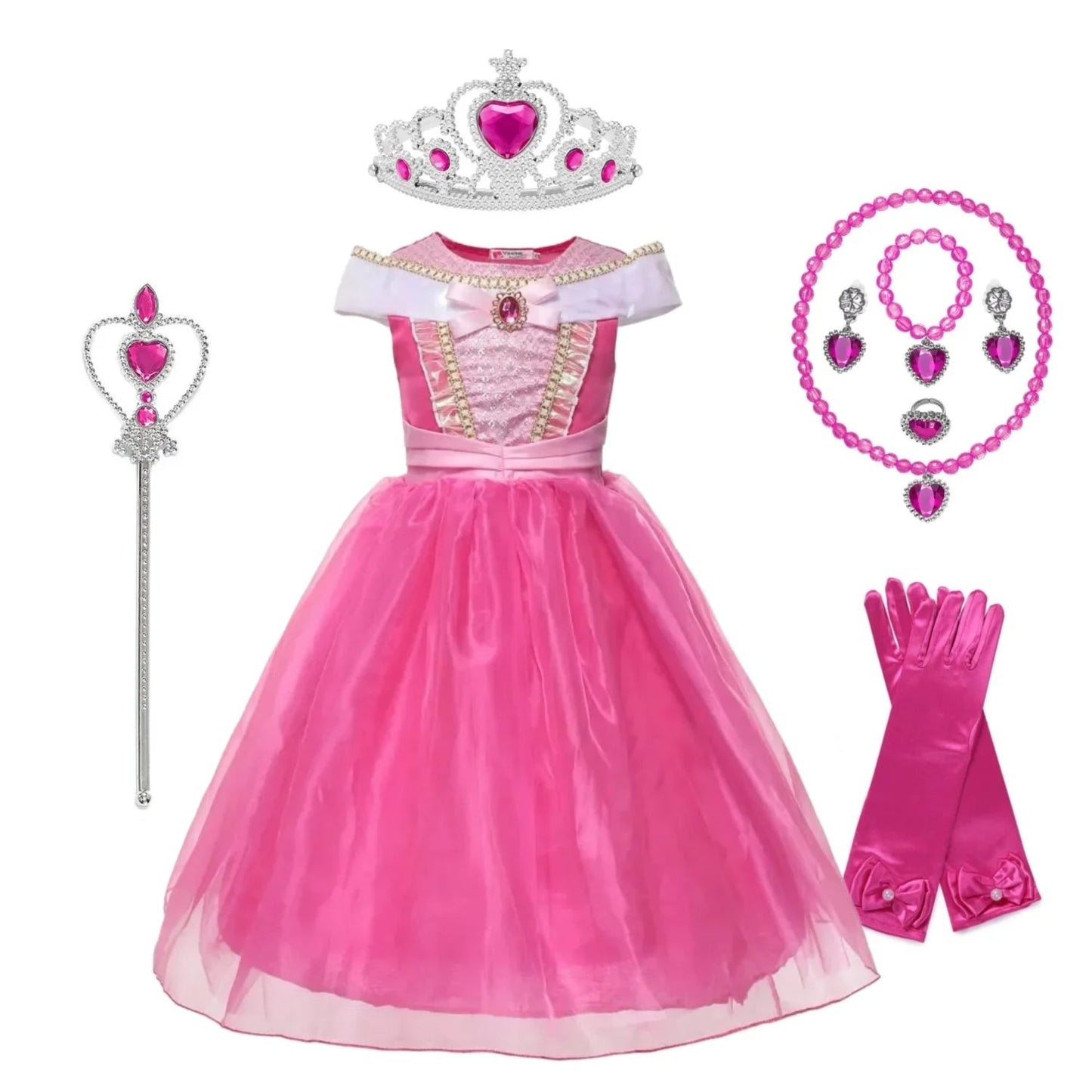Halloween Costumes Girls Princess Party Dress - Image 5