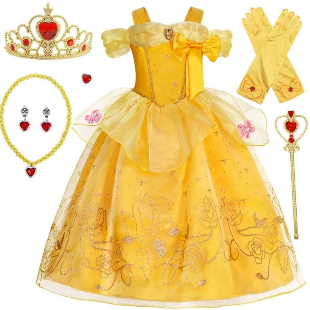 Halloween Costumes Girls Princess Party Dress Costume Set - Image 2