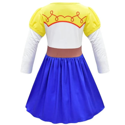 Halloween Costumes Girls Western Dress Kids Party Outfit - Image 2