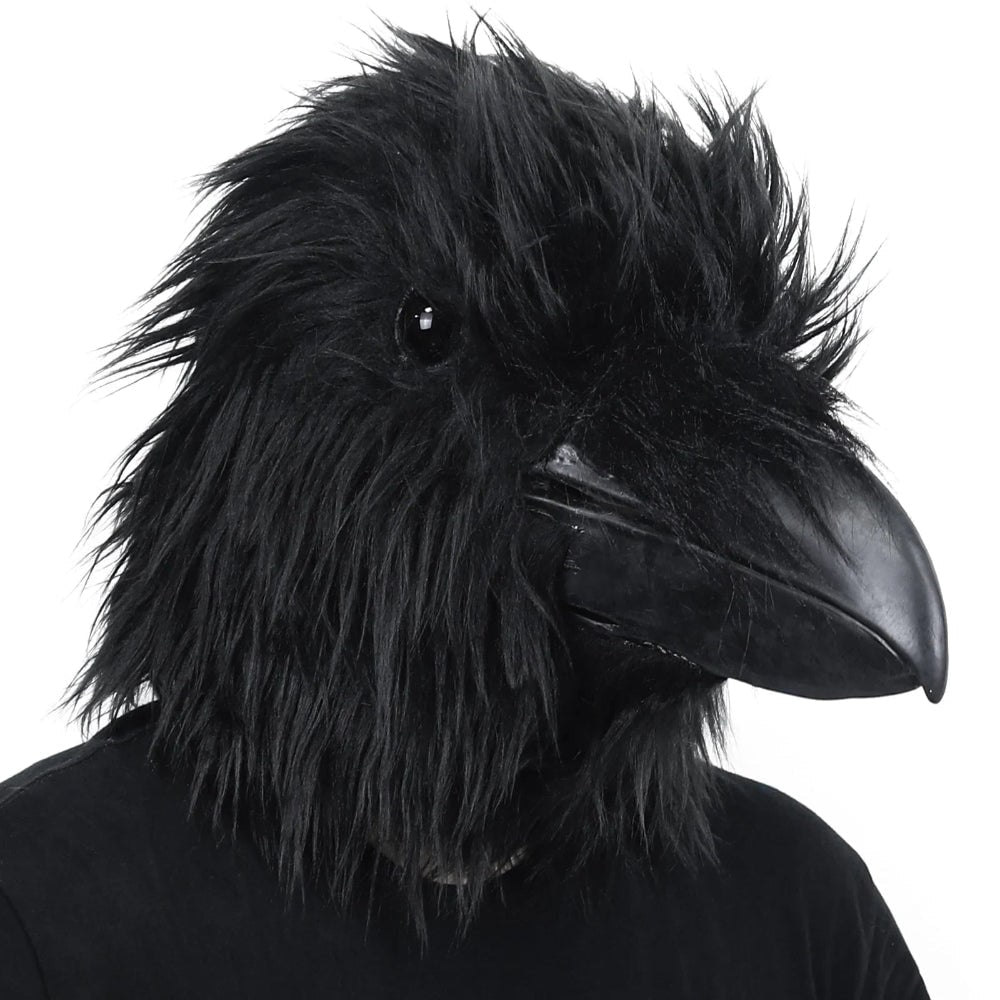 Halloween Costumes Halloween Mask Raven Costume Mask - Image 4