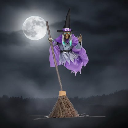 Halloween Costumes Hanging Witch Yard Decoration - Image 1