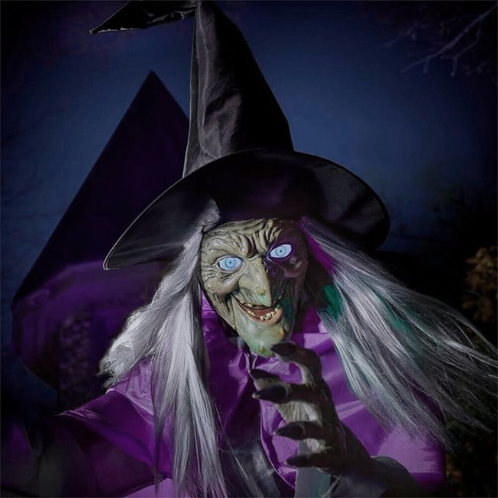 Halloween Costumes Hanging Witch Yard Decoration - Image 2
