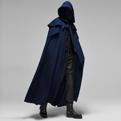 Halloween Costumes Hooded Cape Dramatic Design Long Cape - Image 3