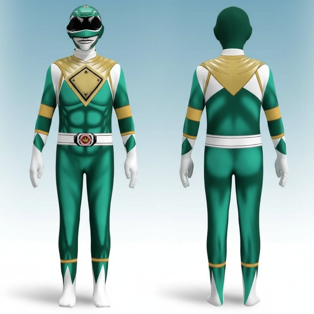 Halloween Costumes Kids Action Hero Bodysuit Set - Image 1