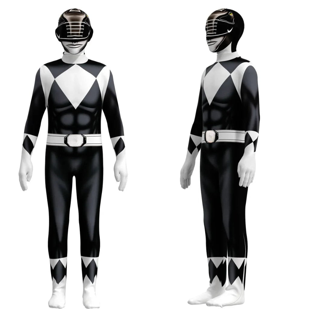 Disfraz de Halloween para niños, conjunto de traje de cuerpo de héroe de acción