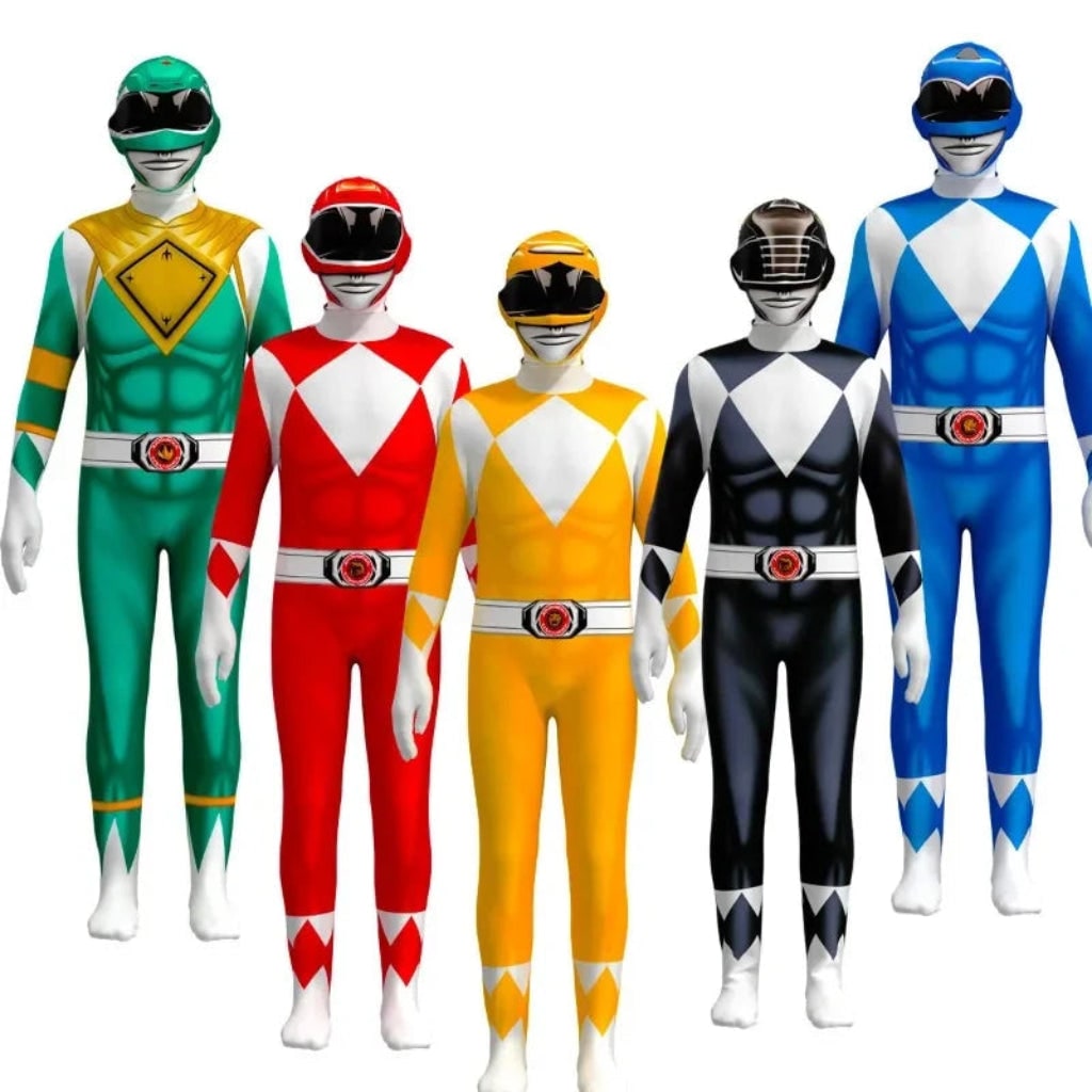 Halloween Costumes Kids Action Hero Bodysuit Set - Image 3