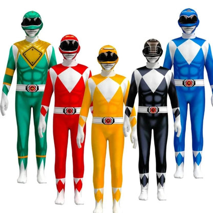 Halloween Costumes Kids Action Hero Bodysuit Set - Image 3
