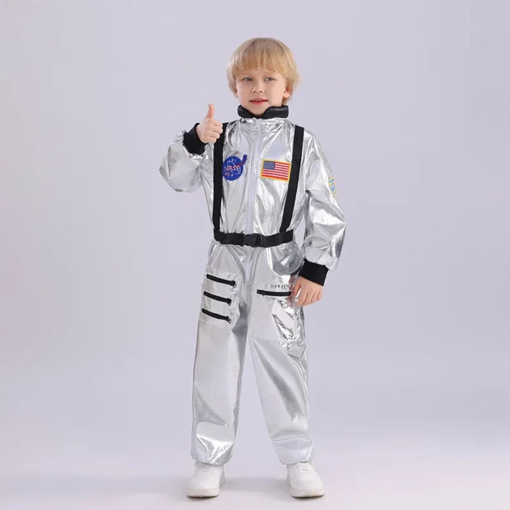 Halloween Costumes Kids Astronaut Jumpsuit Outfit - Image 2