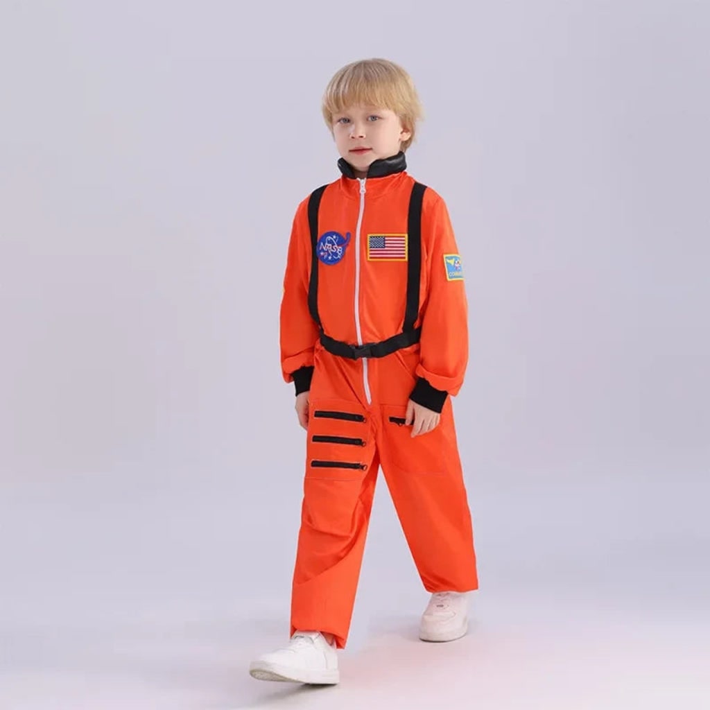 Halloween Costumes Kids Astronaut Jumpsuit Outfit - Image 3