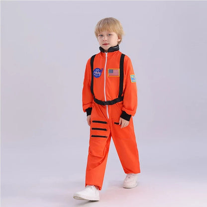 Halloween Costumes Kids Astronaut Jumpsuit Outfit - Image 3