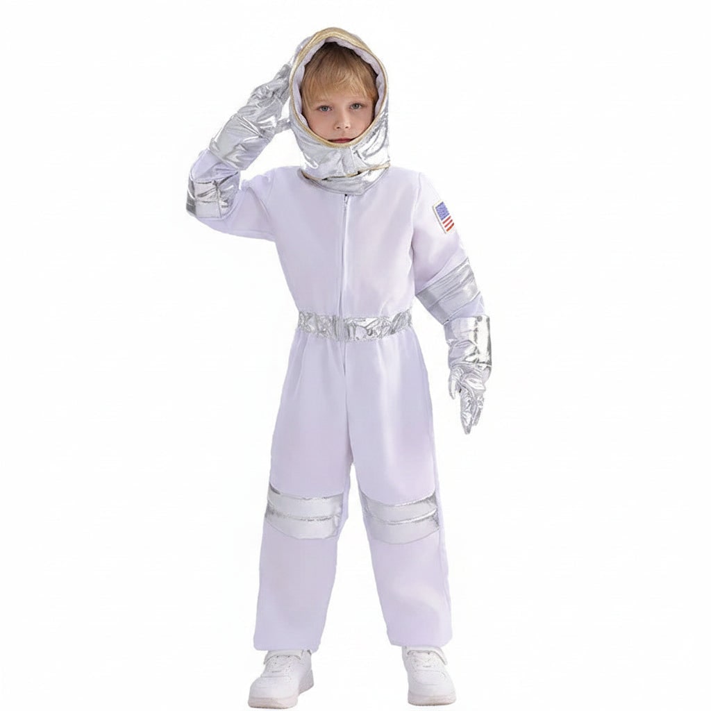 Halloween Costumes Kids Astronaut Jumpsuit Outfit - Image 5