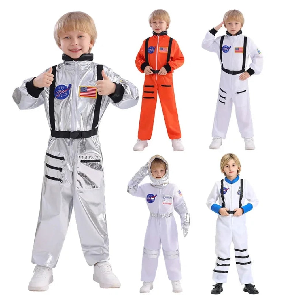 Halloween Costumes Kids Astronaut Jumpsuit Outfit - Image 6