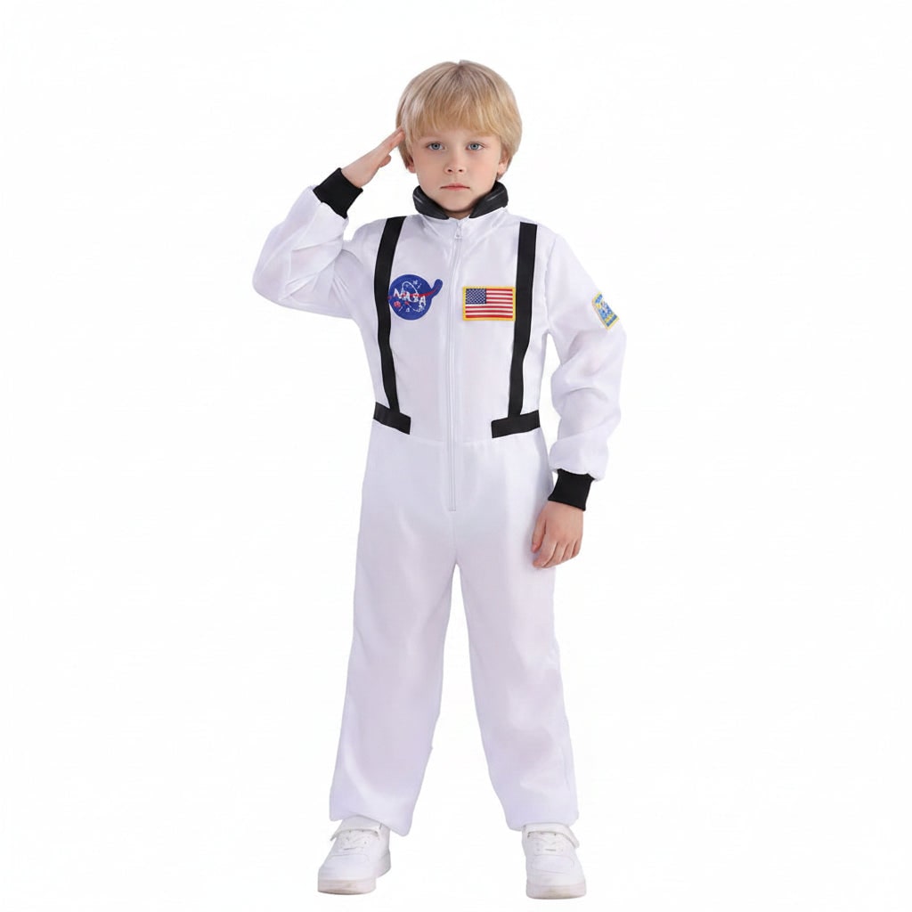 Halloween Costumes Kids Astronaut Jumpsuit Outfit - Image 8