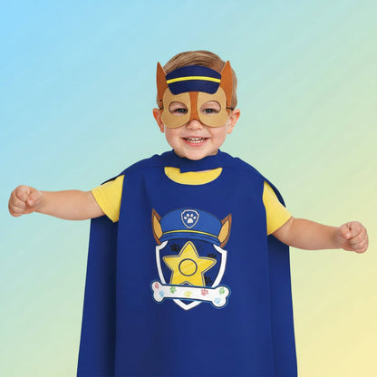 Halloween Costumes Kids Cape Mask Costume Set - Image 1