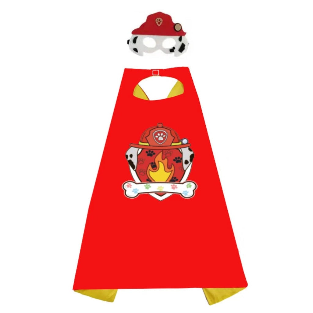 Halloween Costumes Kids Cape Mask Costume Set - Image 2