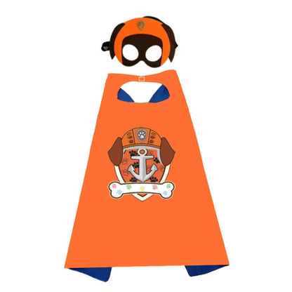 Halloween Costumes Kids Cape Mask Costume Set - Image 5