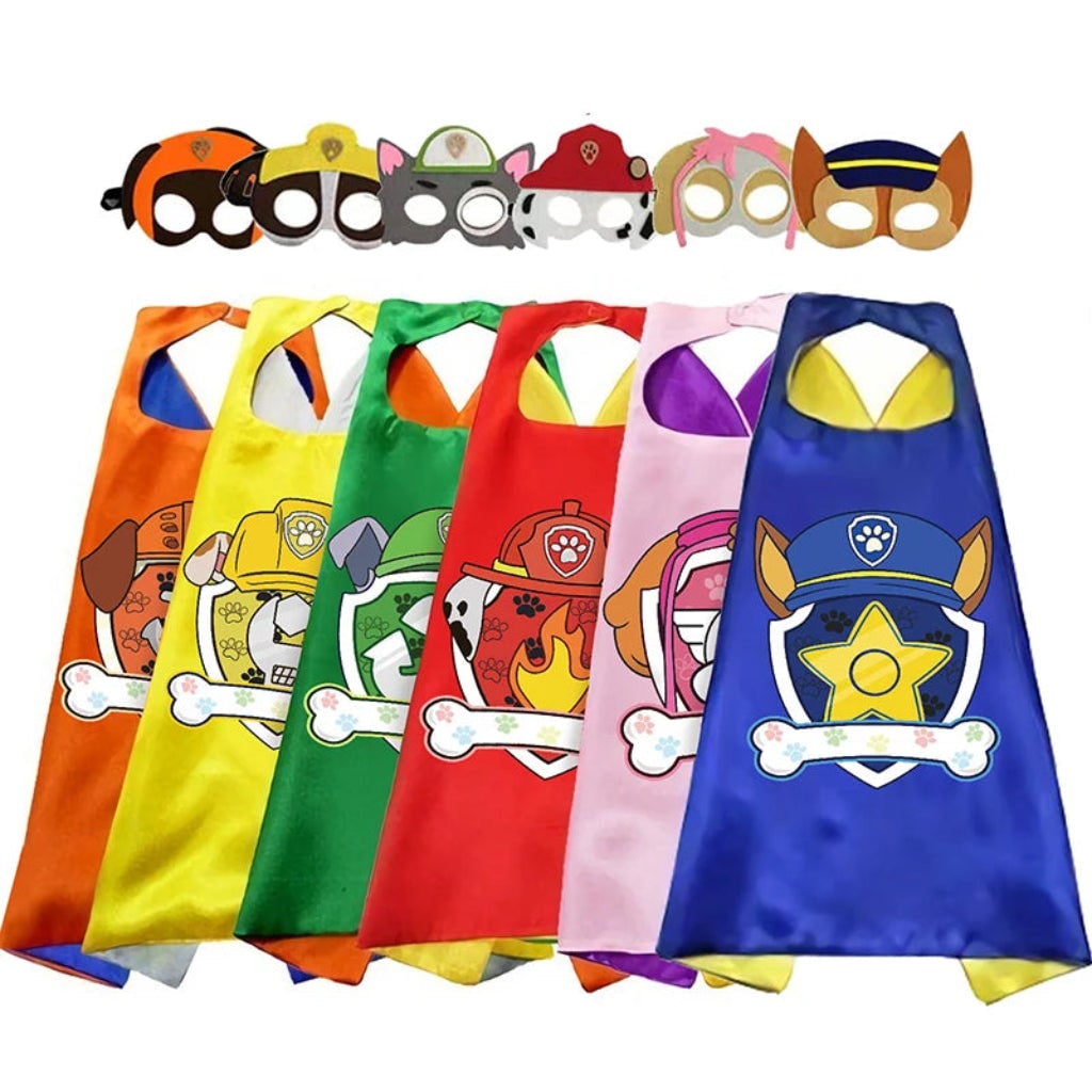 Halloween Costumes Kids Cape Mask Costume Set - Image 8
