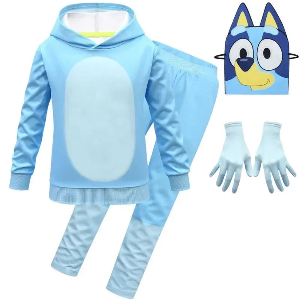 Halloween Costumes Kids Dog Character Costume Set - Image 3