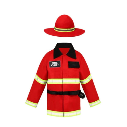 Halloween Costumes Kids Firefighter Truck Outfit - Image 4
